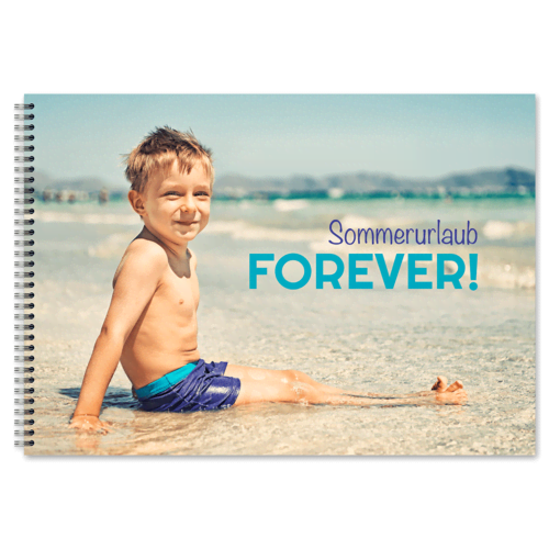 Fotobuch mit Spiralbindung A3 Querformat