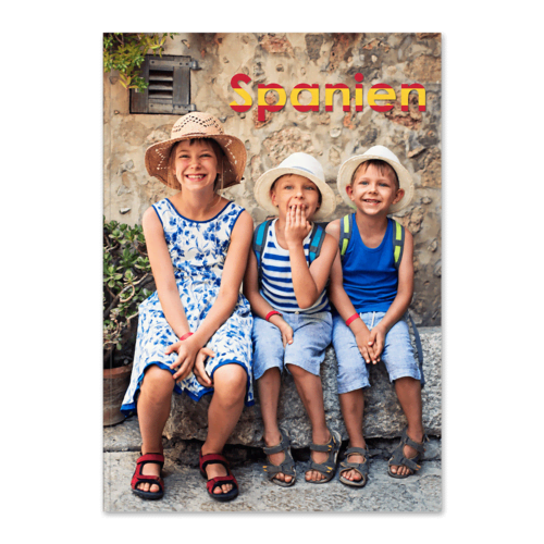 Fotobuch mit Softcover A4 Hochformat