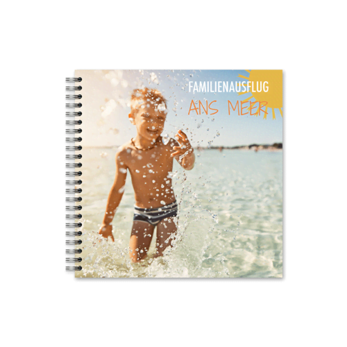 Fotobuch mit Spiralbindung 21 x 21