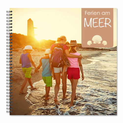 Fotobuch mit Spiralbindung 30 x 30