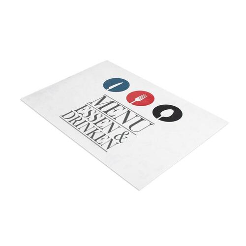 Speisekarte A3 Querformat