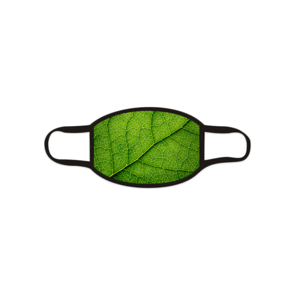 Mundschutz mit Blatt