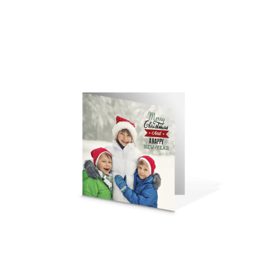 Weihnachtskarte 10x10 im Set