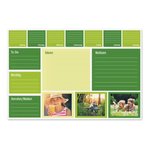 Schreibtischunterlage erstellen Schreibtischunterlage erstellen