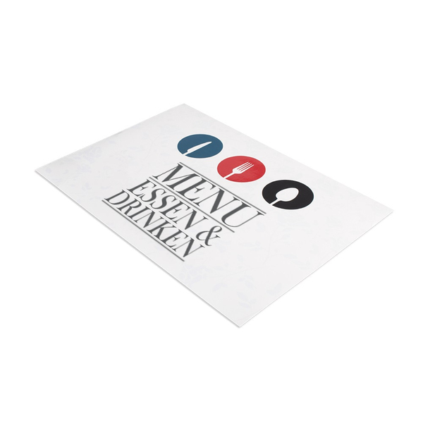 Speisekarten erstellen A3 einseitig Speisekarten erstellen A3 einseitig