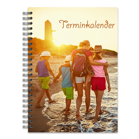 Terminkalender erstellen A5 mit Spiralbindung Terminkalender erstellen A5 mit Spiralbindung
