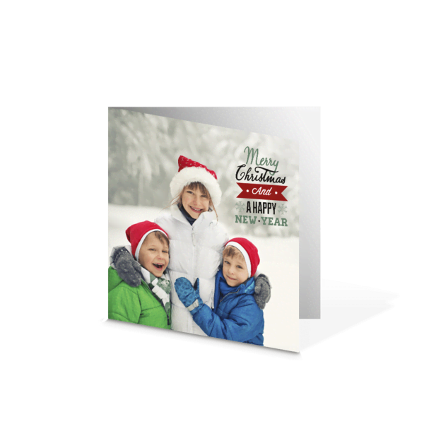 Weihnachtskarten Quadratisch 14x14