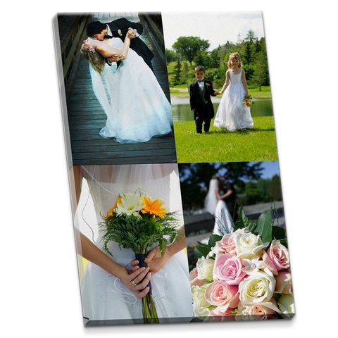 Leinwand-Collage zur Hochzeit Leinwand-Collage zur Hochzeit