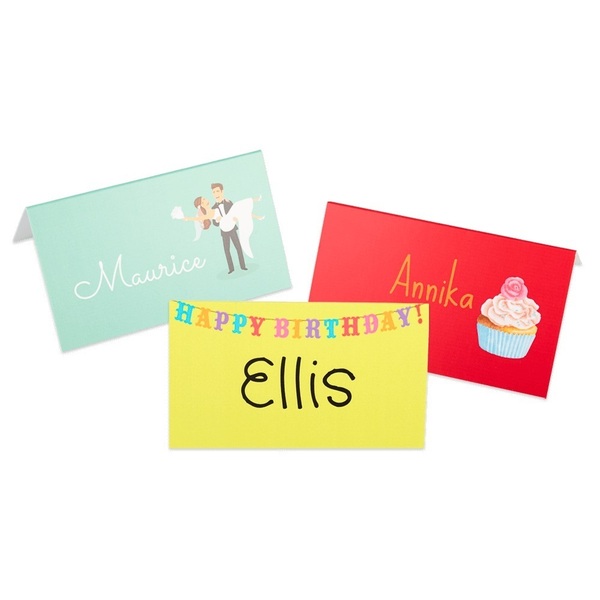 Partyzubehör Namenskarten Partyzubehör Namenskarten