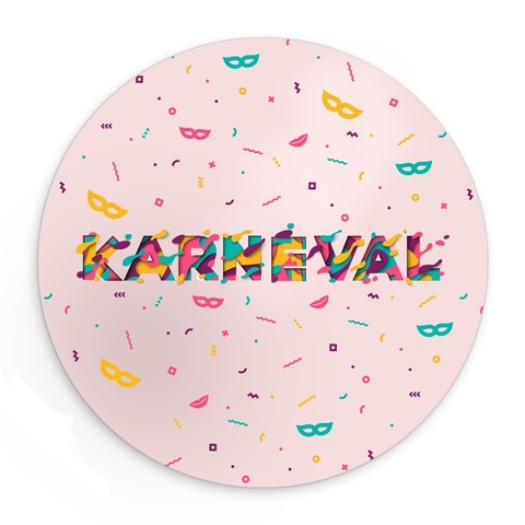 Karneval Schild Karneval Schild