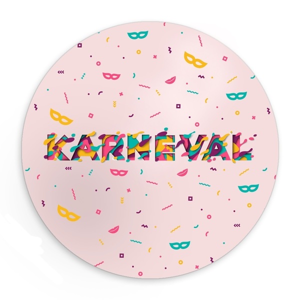 Karneval Zubehör Schild Karneval Zubehör Schild