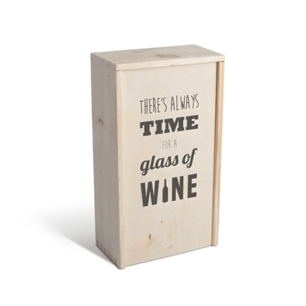 Weinkiste Doppelt Weinkiste zweifach