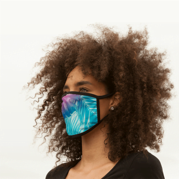 Mundschutz Mundschutz aufgesetzt