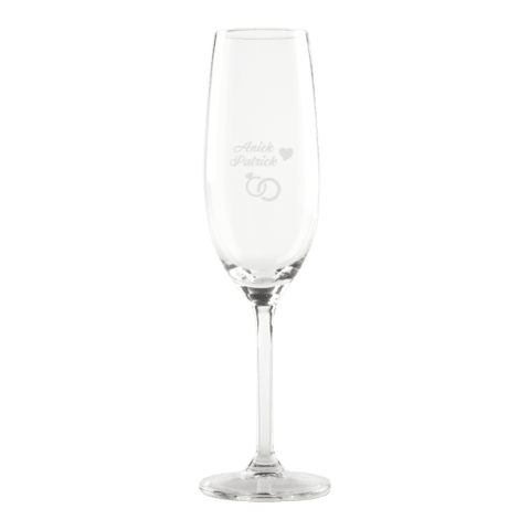 Sektglas mit Gravur Sektglas mit Gravur