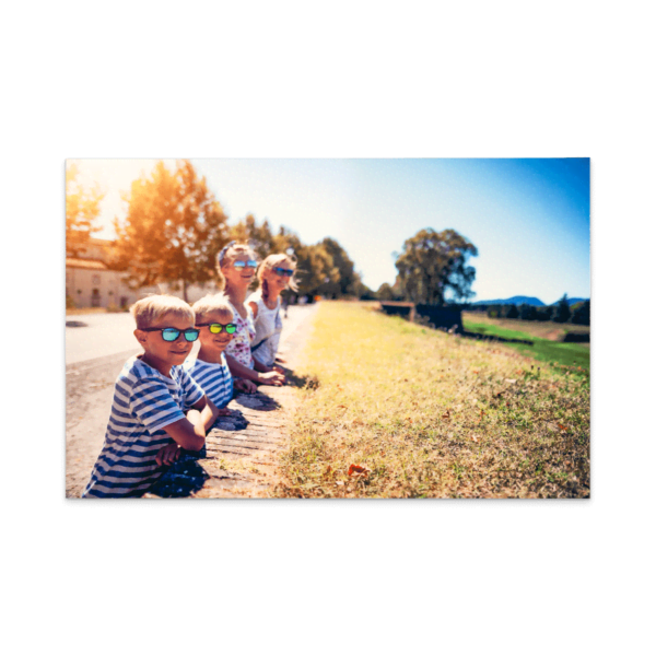 Fototafel im Querformat