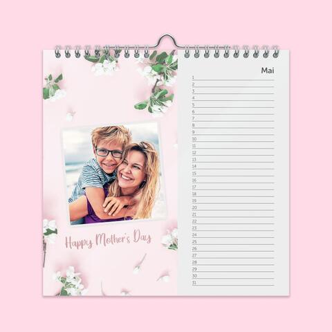 Muttertagsgeschenk Kalender Muttertagsgeschenk Kalender