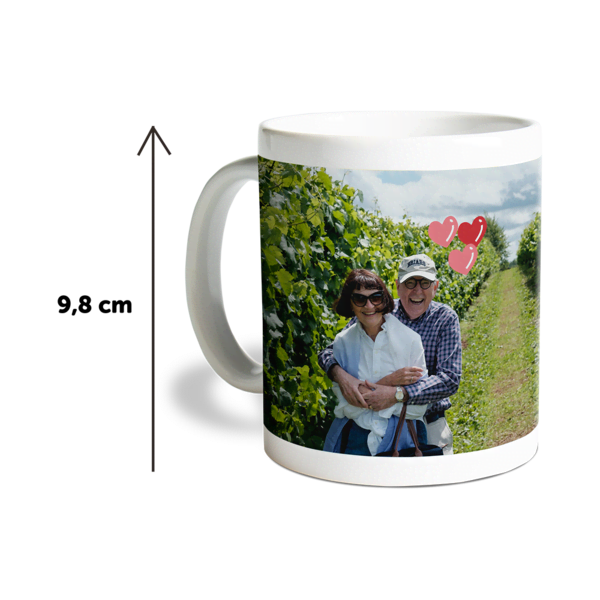 Fototasse standard weiß Fototasse standard weiß