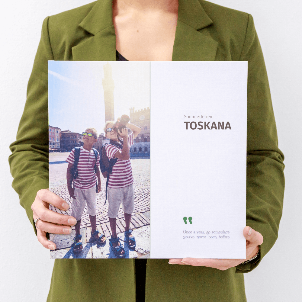 Nachhaltiges Fotobuch 30x30 quadratisch