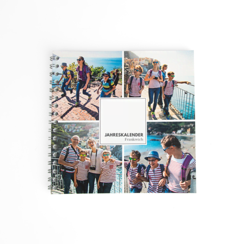 Terminkalender Spiral 15x15 für Ihre eigenen Fotos 