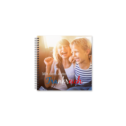 Fotobuch mit Spiralbindung 15 x 15