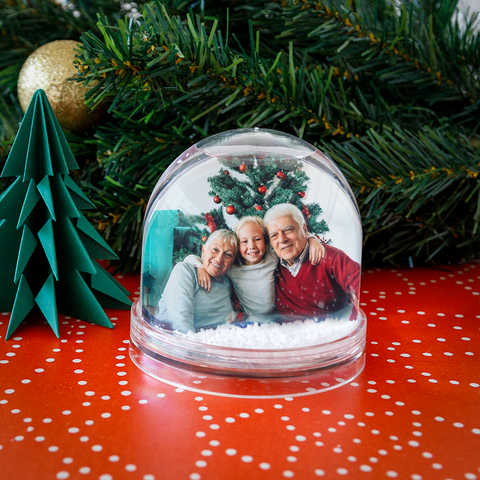 Weihnachtsgeschenk für Großeltern Schneekugel Weihnachtsgeschenk für Großeltern Schneekugel