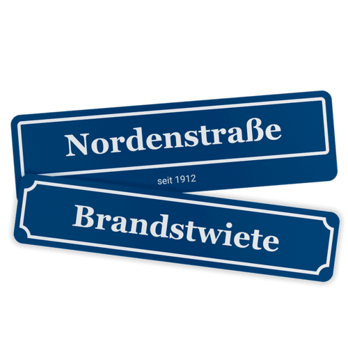 Strassenschild allgemein