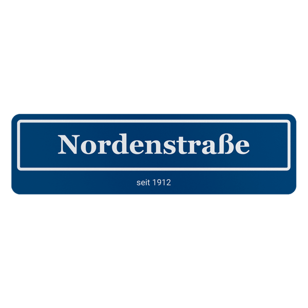 Strassenschild erstellen
