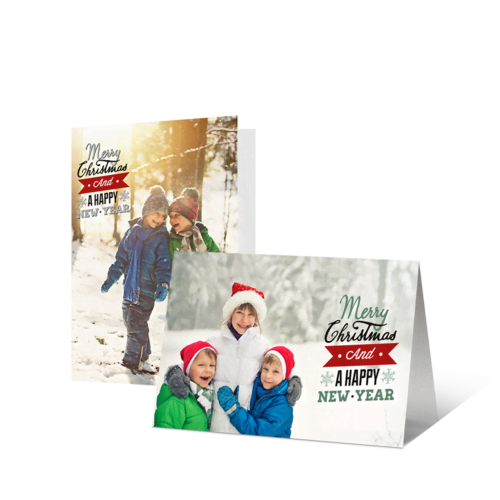 Weihnachtskarte A5 im Set