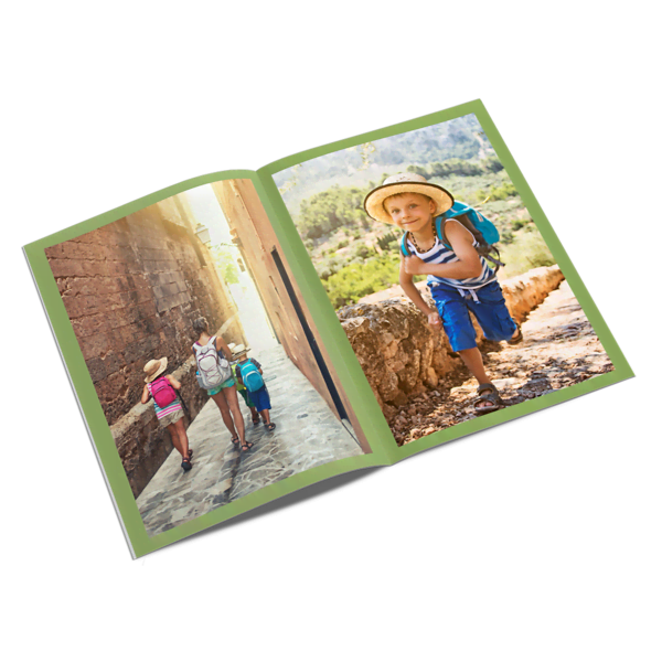 Fotoheft A5 Hochformat Offen