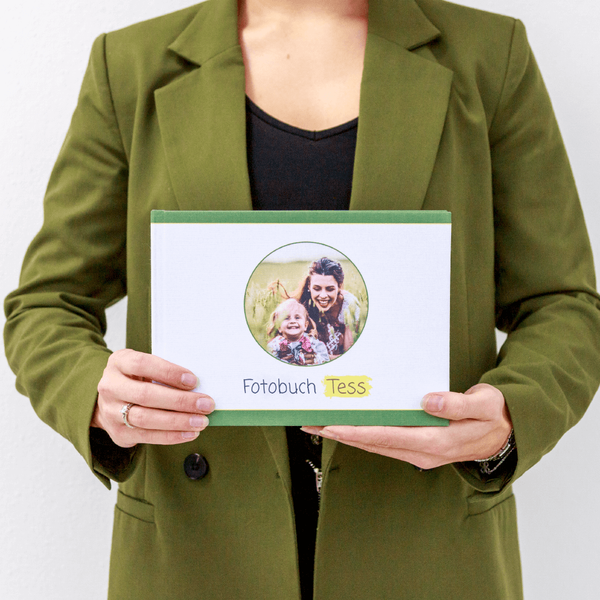 Nachhaltiges Fotobuch Präsentation