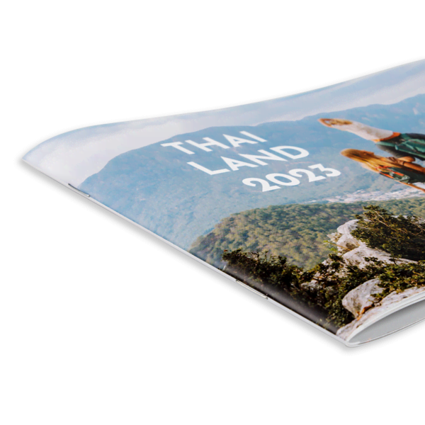 Zeitschrift A5 Querformat Detail Zeitschrift A5 Querformat Detail