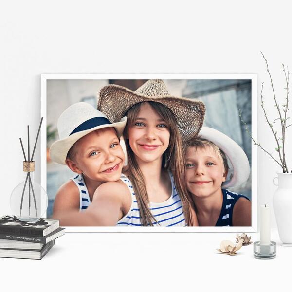 Fotovergrößerung in Ihrem Wohnzimmer