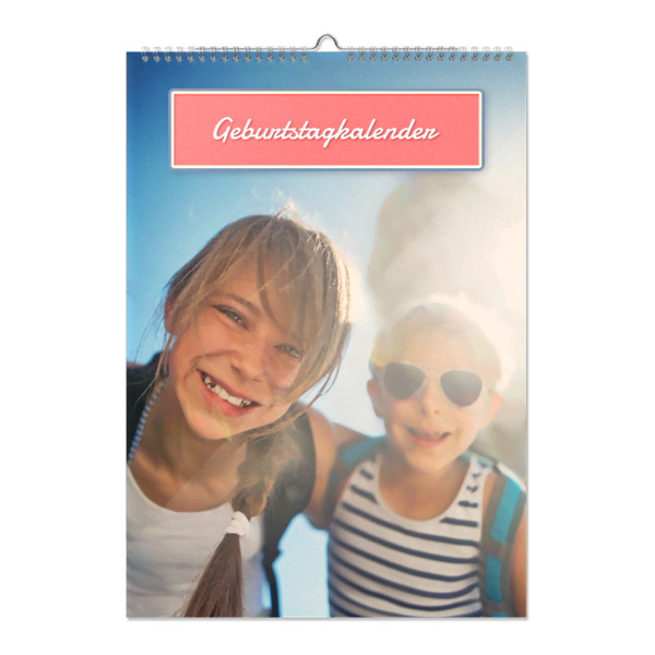Geburtstagskalender A3 Hochformat 