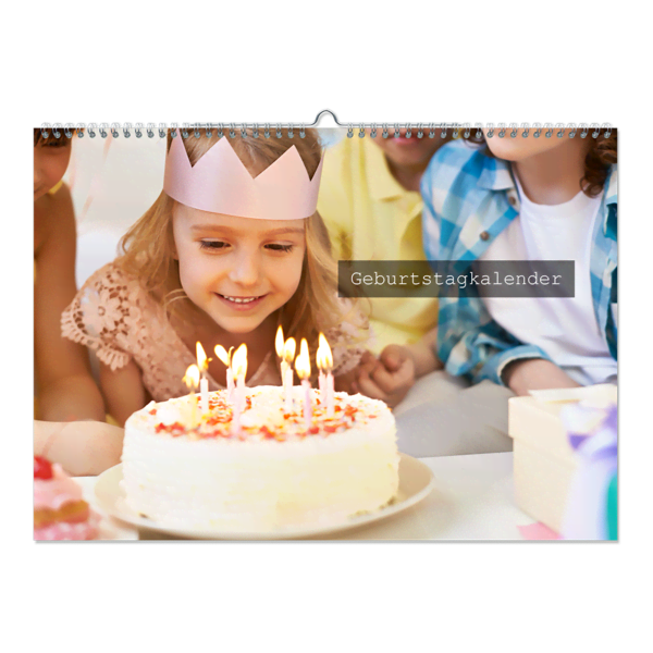 Geburtstagskalender A3 Querformat