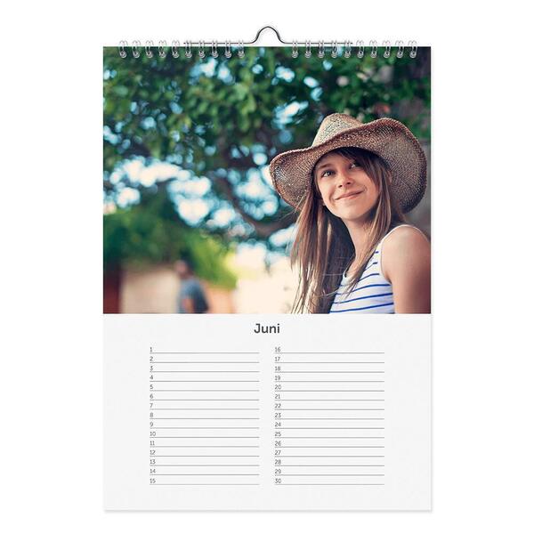 Geburtstagskalender A4 Hochformat