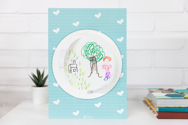 Drehkarte bemahlt Drehkarte bemahlt