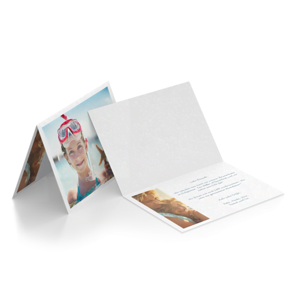 Gefaltete A4 Karte Querformat Gefaltete A4 Karte Querformat