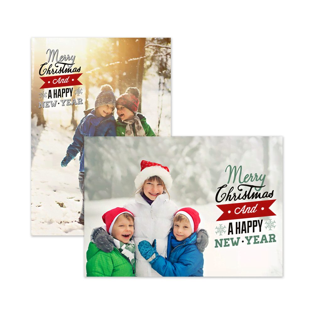 Weihnachtskarte A5 einfach Weihnachtskarte A5 einfach