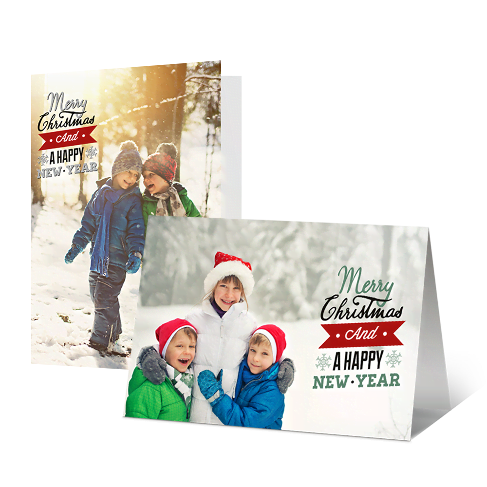 Weihnachtskarte A4 als Einzelstück