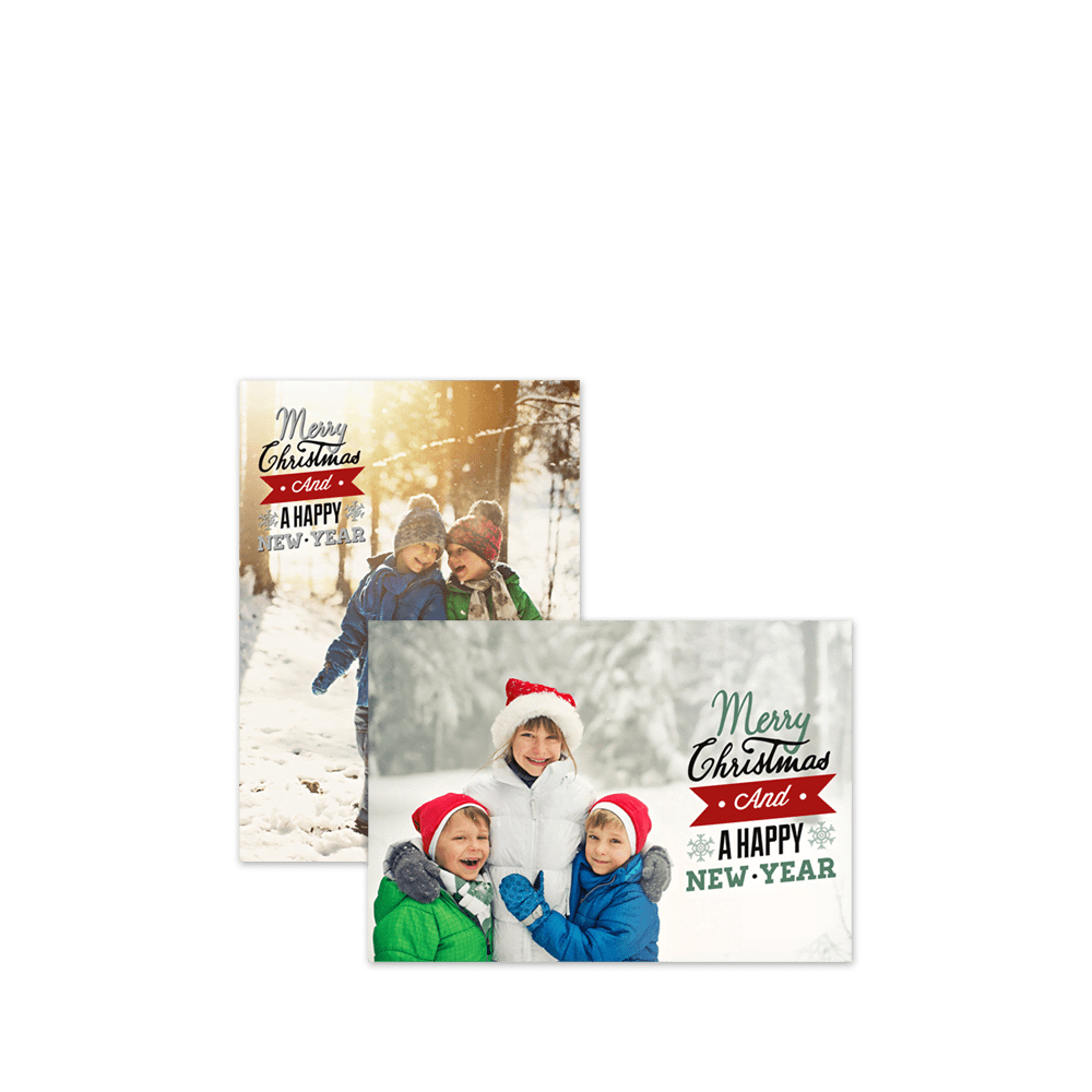 Weihnachtskarte A6 einfach Weihnachtskarte A6 einfach