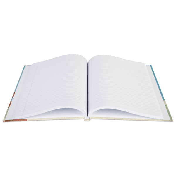 Notizbuch aufgeschlagen 