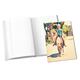 Hardcover Notizbuch A5 Hochformat offen geschlagen