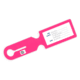 Gepäckaufkleber Rosa