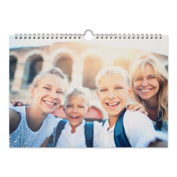 Fotokalender A4 Querformat Vorderseite