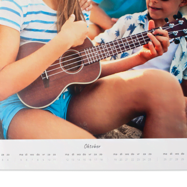 Fotokalender A4 Hochformat Detail