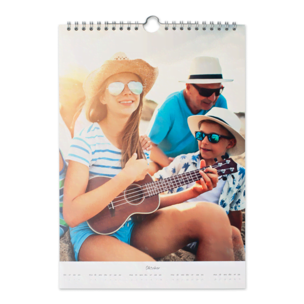 Fotokalender A4 Hochformat Stehend