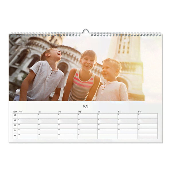 Jahreskalender A3 Querformat aufgeschlagen Jahreskalender A3 Querformat aufgeschlagen