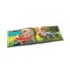 Fotobuch mit Hardcover aufgeschlagen