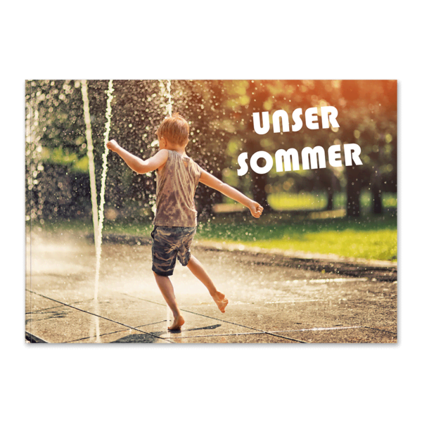Fotobuch mit Softcover A4 Querformat