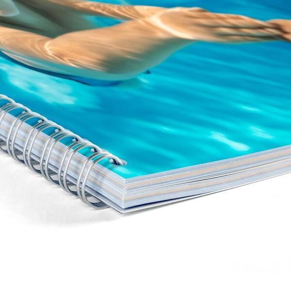 Fotobuch mit Spiralbindung A4 Querformat im Detail Fotobuch mit Spiralbindung A4 Querformat im Detail